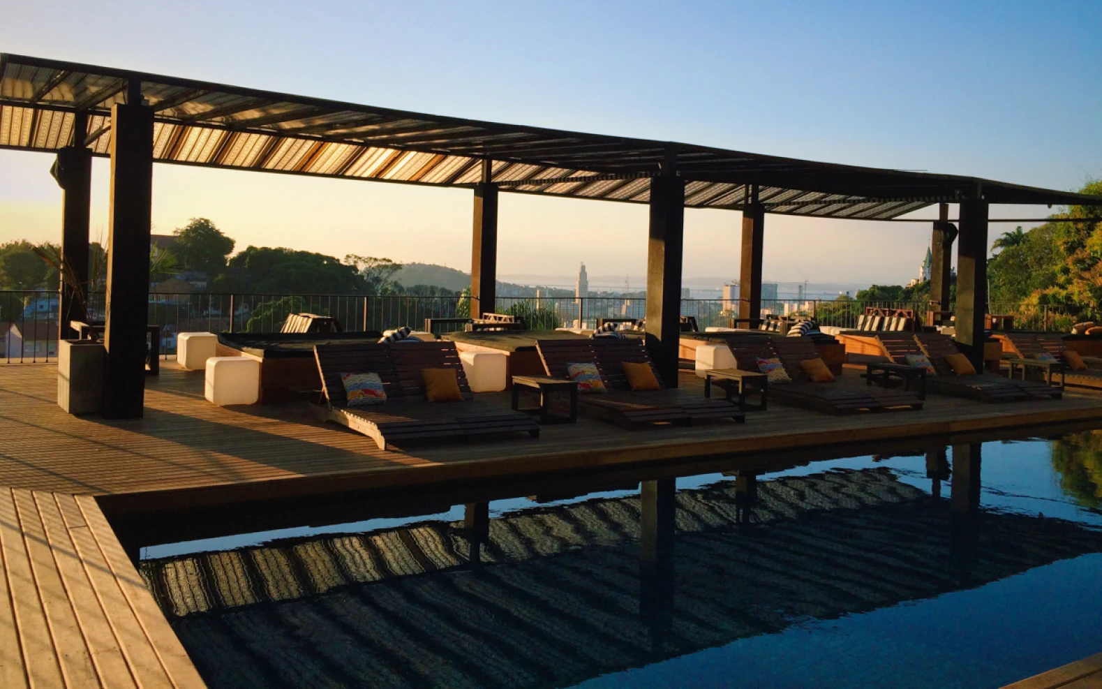 Panoramic Balcony - Sunset in Santa Teresa - Image
